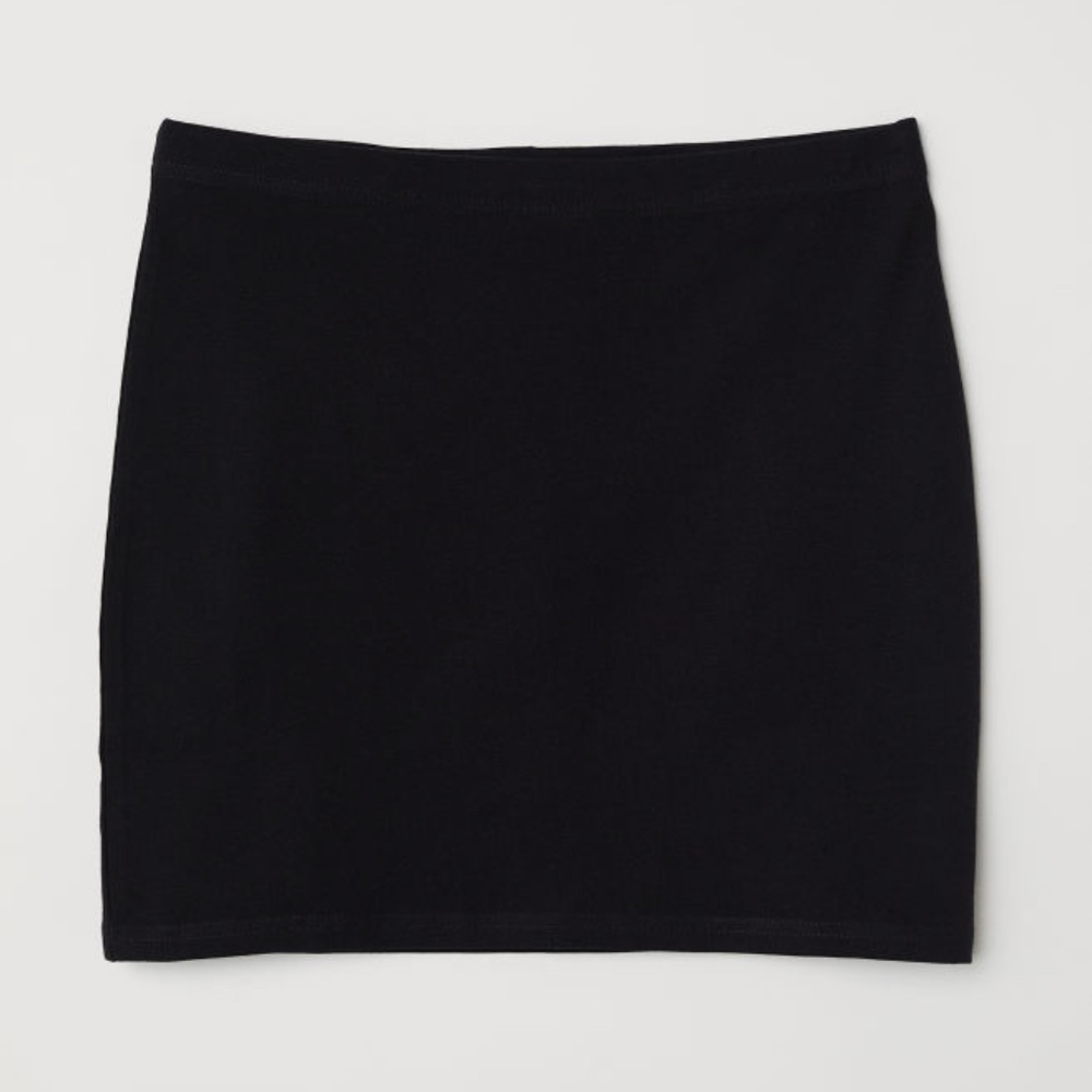 H&M Black Bodycon Skirt